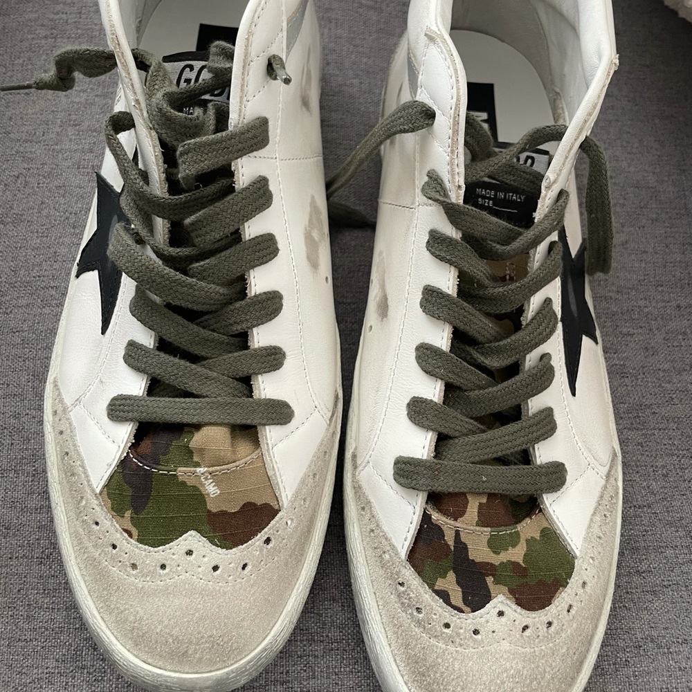 GOLDEN GOOSE MID STAR - MENS - SIZE 10